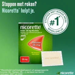 Invisi 25 mg Nicotine Pleister 14 stuks^Nicorette Best
