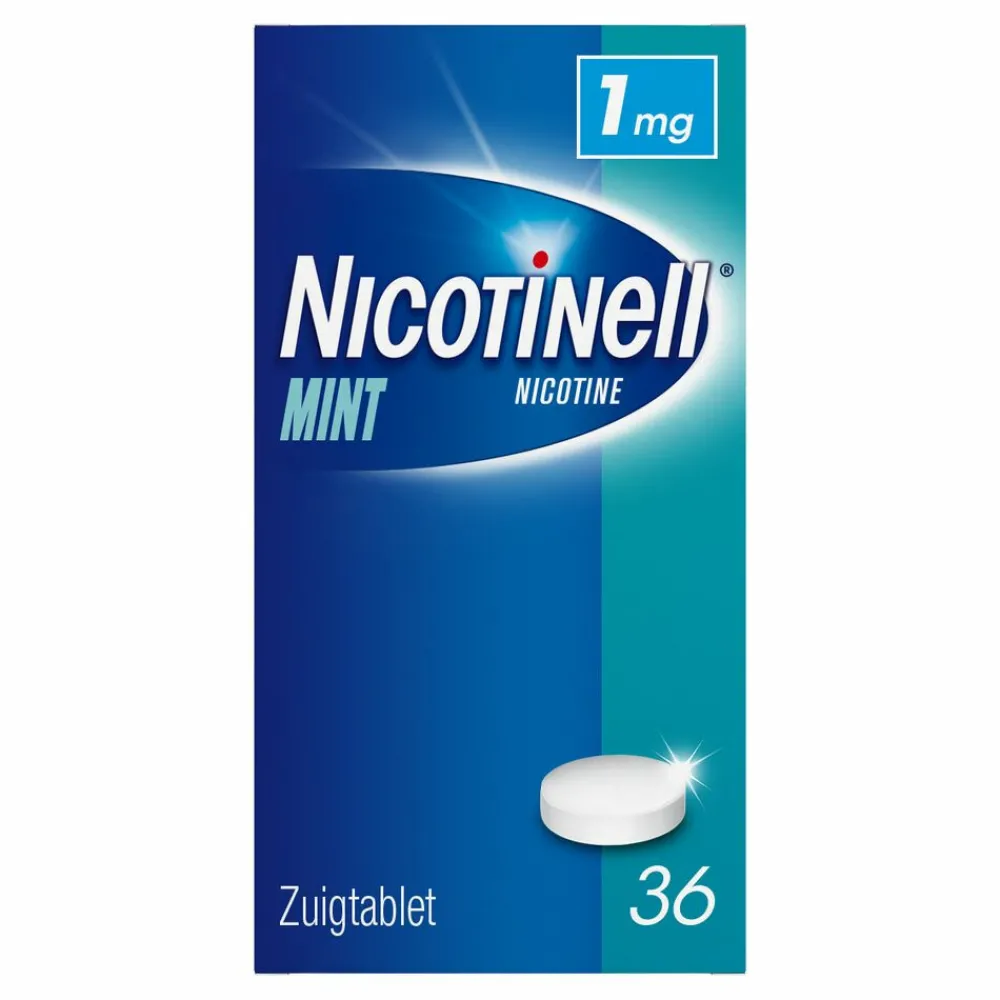 Stoppen Met Roken<Nicotinell Zuigtablet Mint 1mg 36 zuigtabletten