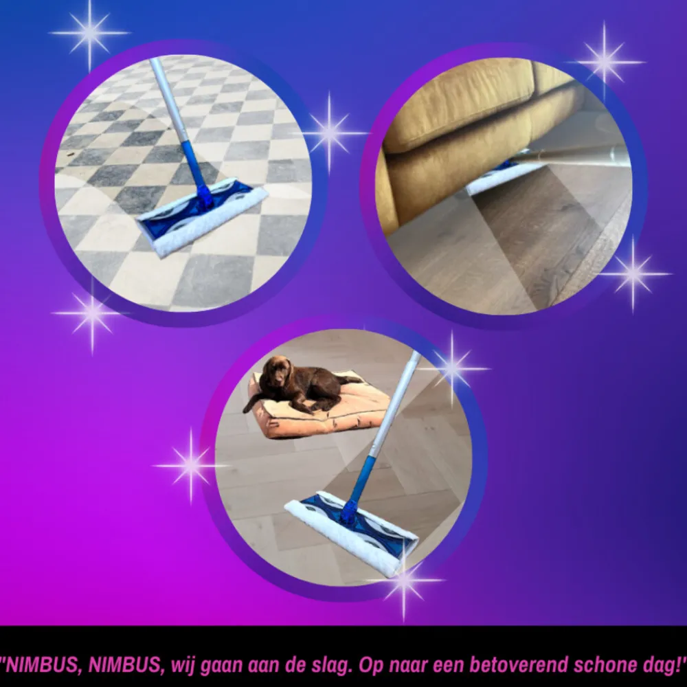 Dweilen<NIMBUS Magic Vloerdoekjes Navulling 40 stuks