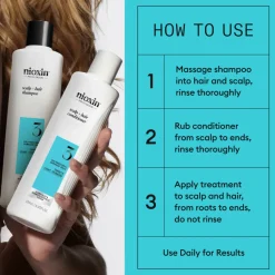 Haarverzorging<Nioxin System 3 Trial Kit 3 stuks