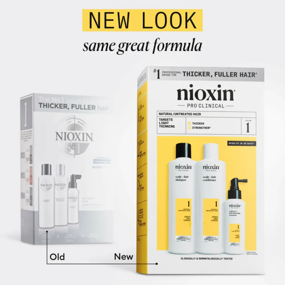 Haarverzorging<Nioxin System 1 Trial Kit 3 stuks