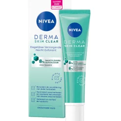 Serum<NIVEA Derma Skin Clear Nacht Exfoliant 40 ml