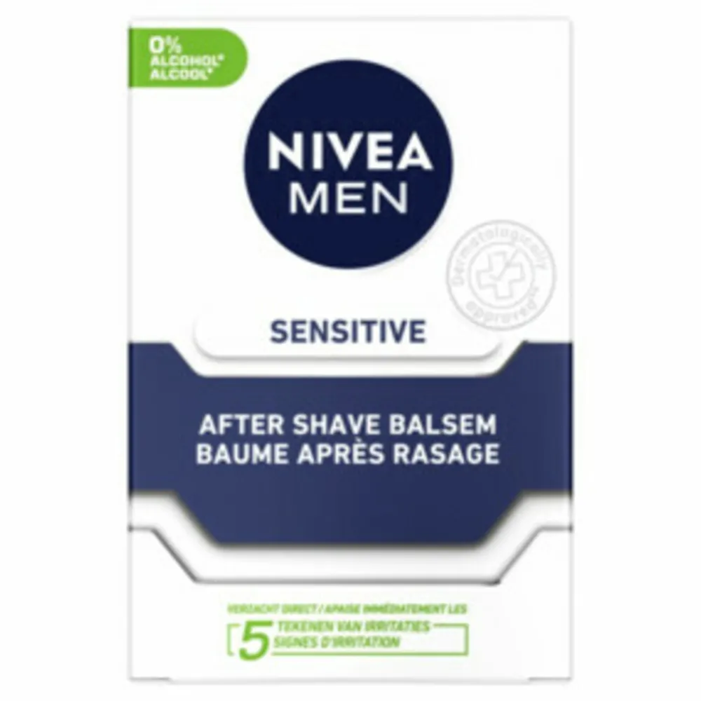 Scheren & Ontharen<NIVEA Men Aftershave Balsem Sensitive 100 ml