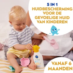 Babies & Kids Sensitive Protect Zonnespray SPF 50+ 270 ml^NIVEA Sun Hot