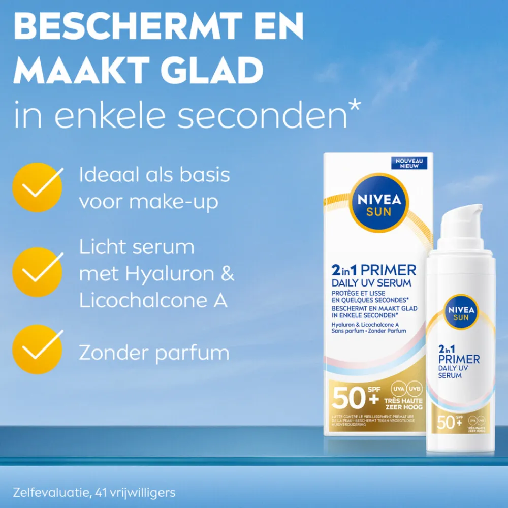Sale 2-in-1 Primer Gezichtsserum SPF 50+ 30 ml Serum