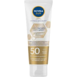 Zonbescherming<NIVEA Sun Luminous Zonnecrème Gezicht SPF 50 40 ml