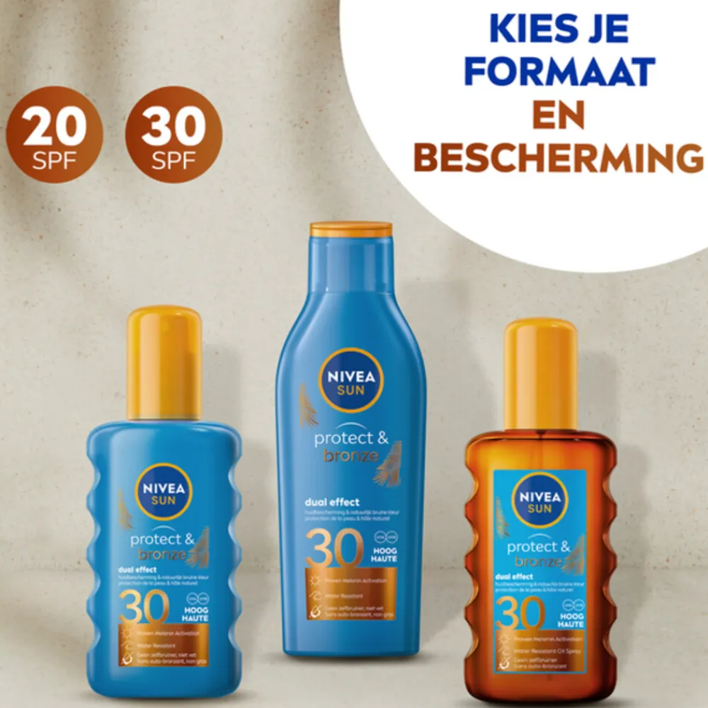 Best Protect & Bronze Olie Spray SPF 30 200 ml Zonbescherming