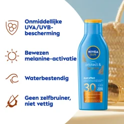 Protect & Bronze Zonnemelk SPF 30 200 ml^NIVEA Sun Sale