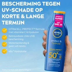 Protect & Hydrate Zonnemelk SPF 50+ 200 ml^NIVEA Sun Best