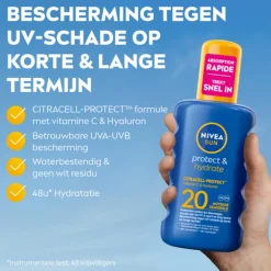 Protect & Hydrate Zonnespray SPF 20 200 ml^NIVEA Sun Hot