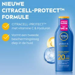 Protect & Hydrate Zonnemelk SPF 20 200 ml^NIVEA Sun Best