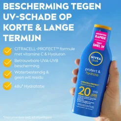 Protect & Hydrate Zonnemelk SPF 20 200 ml^NIVEA Sun Best