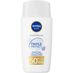 Triple Protect Zonnecrème Gezicht SPF 50+ 40 ml Zonbescherming