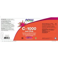 Outlet C-1000 met Zink 180 capsules Mineralen|Vitaminen