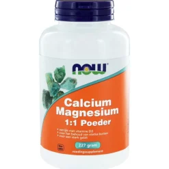 Calcium Magnesium Poeder 227 gr^NOW Sale