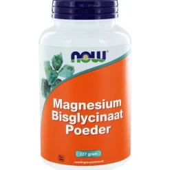 Magnesium Bisglycinaat Poeder 227 gr^NOW Clearance