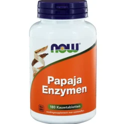 Speciale Bestanddelen<NOW Papaya Enzymen 180 kauwtabletten