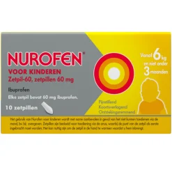 Zetpil voor Kinderen 60 mg 10 stuks^Nurofen Outlet