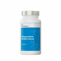 Magnesium Bisglycinaat 60 tabletten^Nutribites Hot