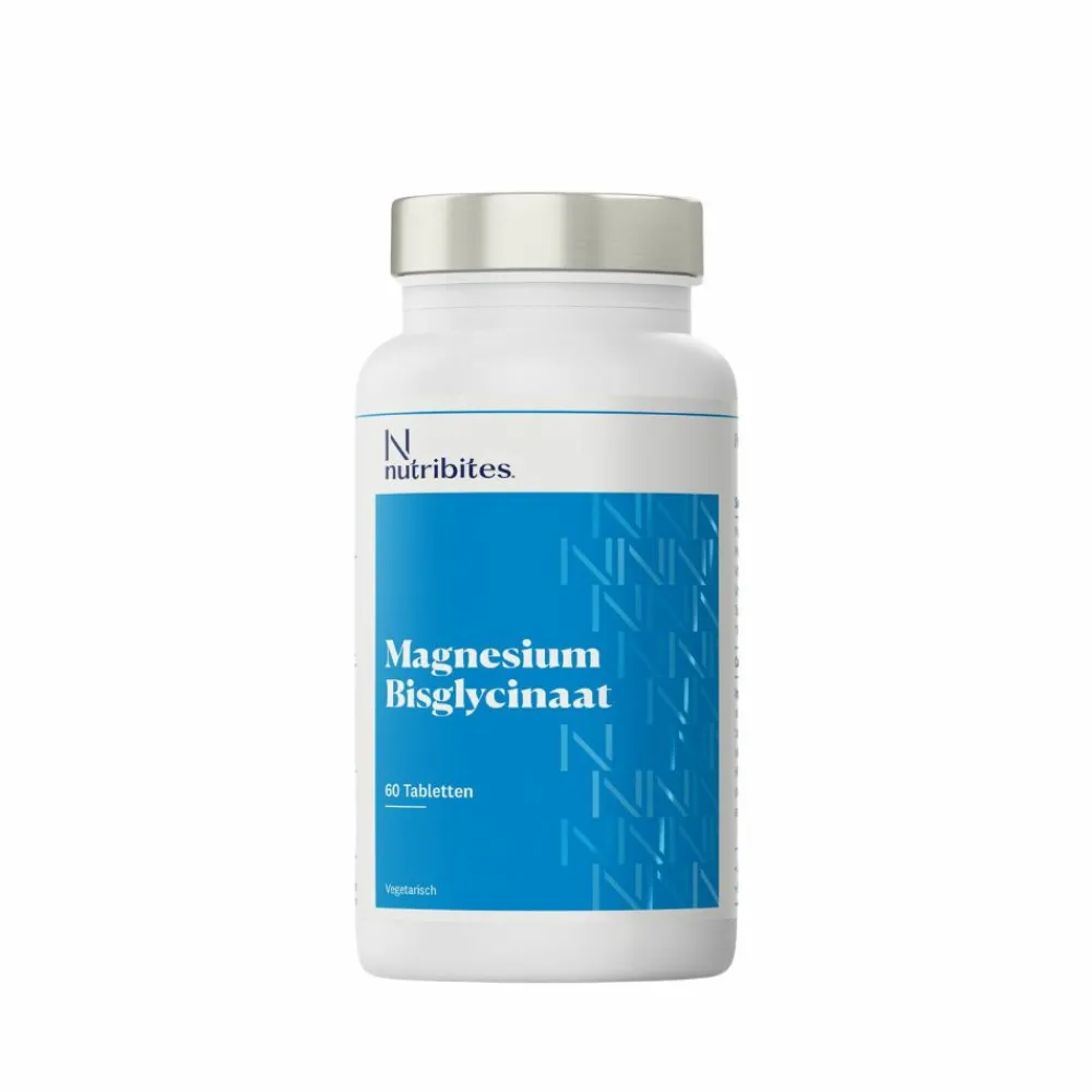Magnesium Bisglycinaat 60 tabletten^Nutribites Hot