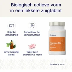 Vitamine B12 100 zuigtabletten^Nutribites New