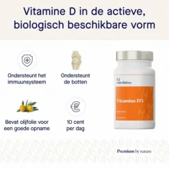 Online Vitamine D3 200 softgels Vitaminen