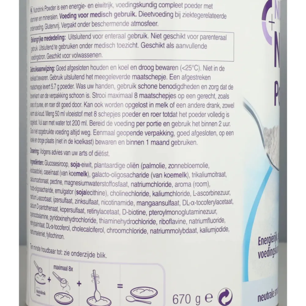 Powder 670 gr Medische Voeding
