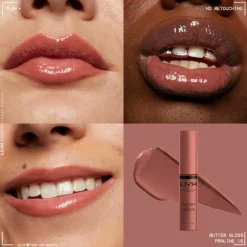 Lipgloss<NYXr NYX Butter Gloss Lipgloss Praline 8 ml