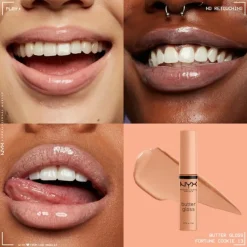 NYX Butter Gloss Lipgloss Fortune Cookie 8 ml Lipgloss