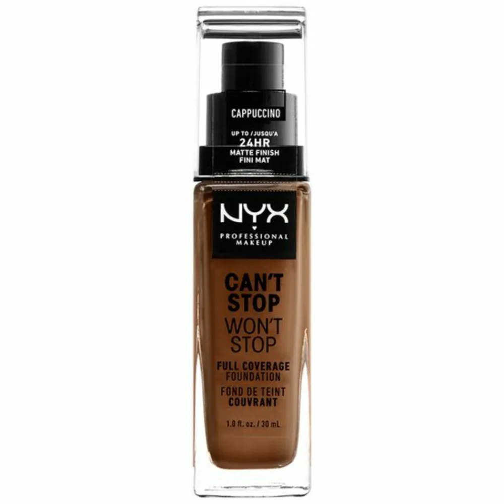 Foundation<NYXr NYX Can't Stop Won't Stop Foundation Cappuccino 30 ml