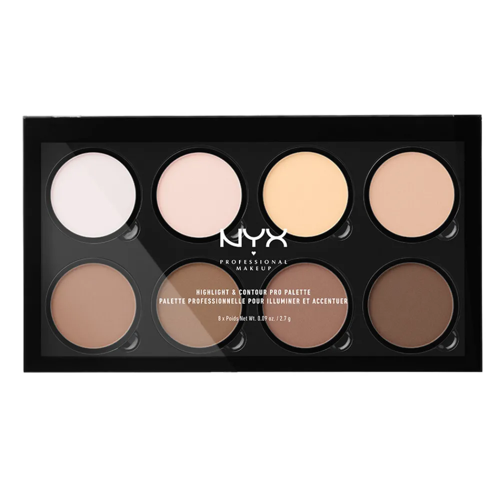 NYX Highlight & Contour Pro Palette 8 kleuren 21.6 gr^NYXr