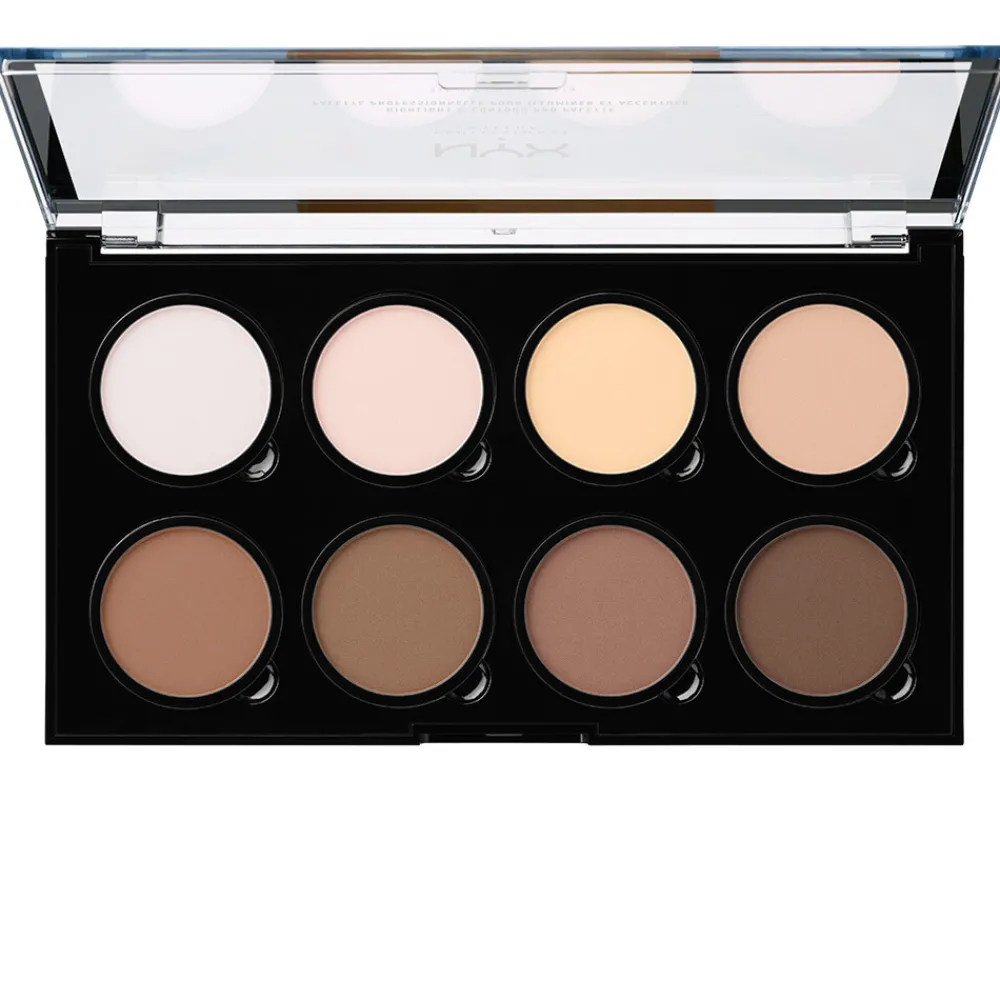 NYX Highlight & Contour Pro Palette 8 kleuren 21.6 gr^NYXr