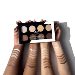 NYX Highlight & Contour Pro Palette 8 kleuren 21.6 gr^NYXr