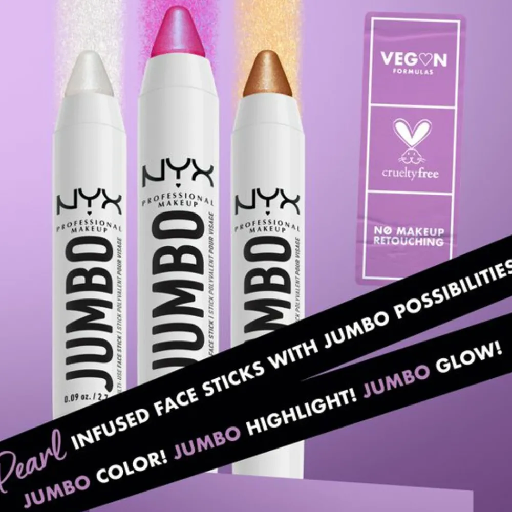 Highlighter<NYXr NYX Jumbo Multi-Use Highlighter Stick Lemon Merringue 2.7 gr