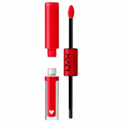 Best NYX Shine Loud High Shine Liquid Lipstick Rebel in Red 1 stuk Liquid Lipstick