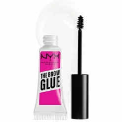 Outlet NYX The Brow Glue Wenkbrauwgel 01 Clear 5 gr Wenkbrauwgel