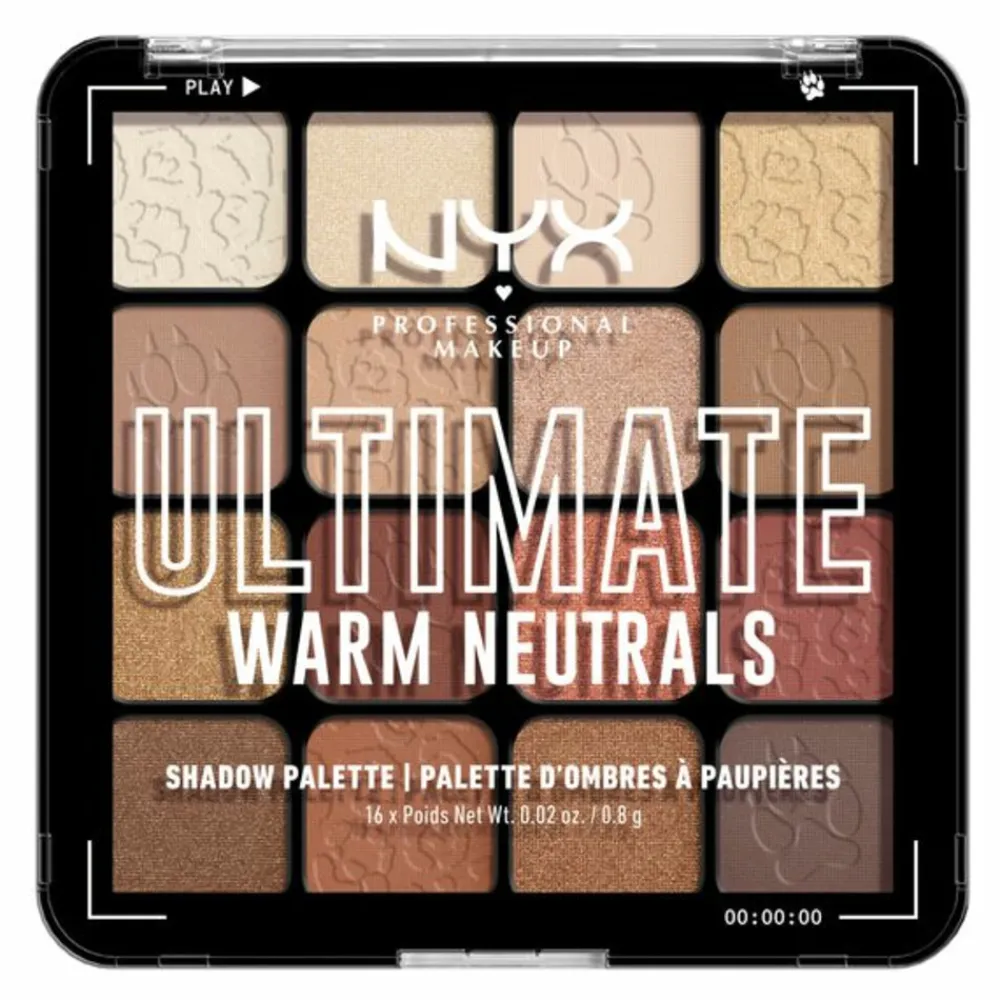 Sale NYX Ultimate Oogschaduw Palette Warm Neutrals 1 stuk Oogschaduw