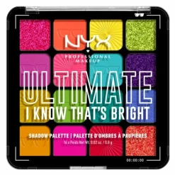 Oogschaduw<NYXr NYX Ultimate Oogschaduw Palette I Know That's Bright 1 stuk