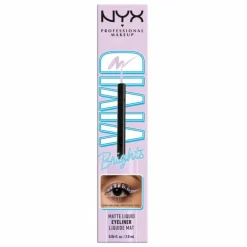Outlet NYX Vivid Brights Matte Liquid Eyeliner Lilac Ink 2 ml Eyeliner