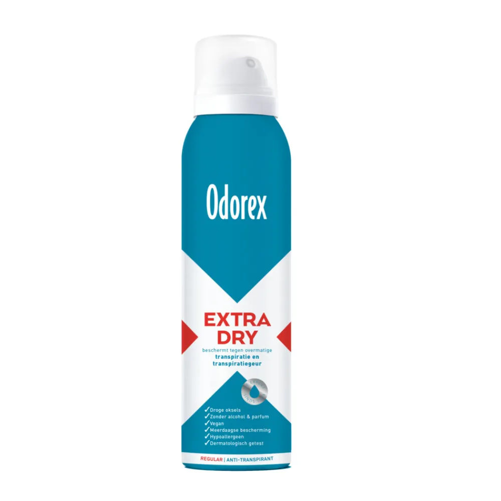 Extra Dry Antitranspirant Spray Regular 150 ml^Odorex Best