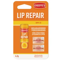 Lipverzorging<OKeeffes O'Keeffe's Lip Repair Waterproof SPF 15 4,2 gr