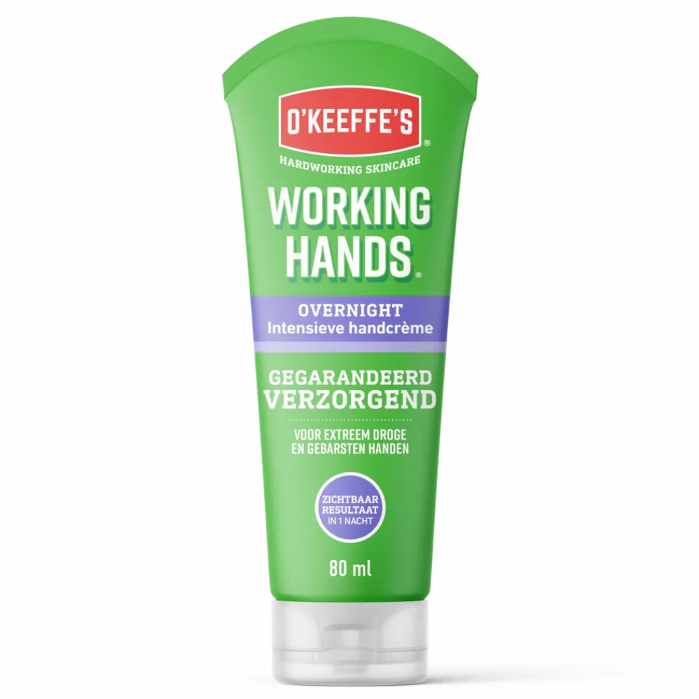 Handverzorging<OKeeffes O'Keeffe's Working Hands Overnight Handcreme 80 ml