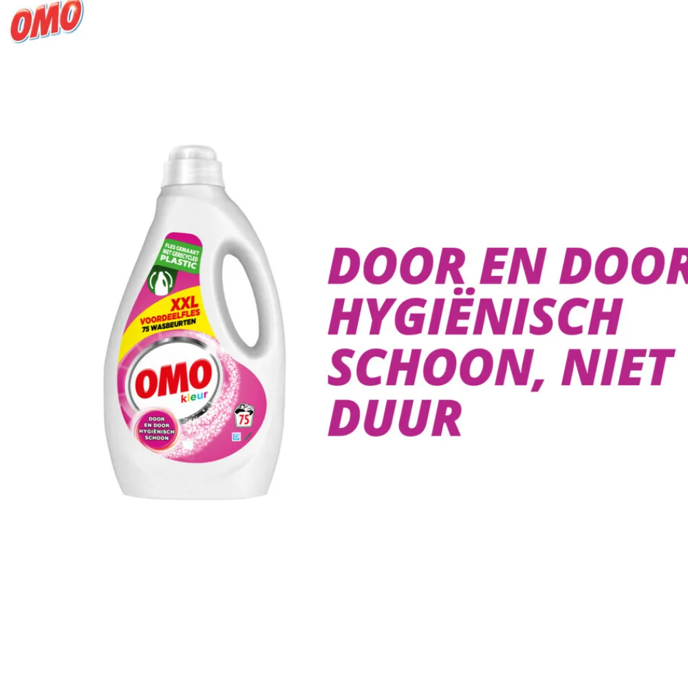 Vloeibaar Wasmiddel Kleur 75 Wasbeurten 3750 ml^OMO Best