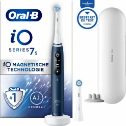 Tandenborstels<Oral-B Elektrische Tandenborstel iO 7S Blauw