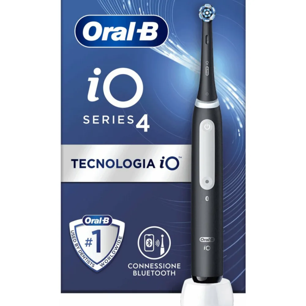 Tandenborstels<Oral-B Elektrische Tandenborstel iO 4 Zwart