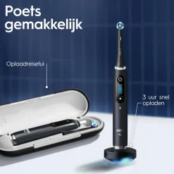 Elektrische Tandenborstel iO 9 Duo Zwart & Roze 2 stuks^Oral-B Clearance