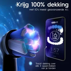 Elektrische Tandenborstel iO 9 Duo Zwart & Roze 2 stuks^Oral-B Clearance