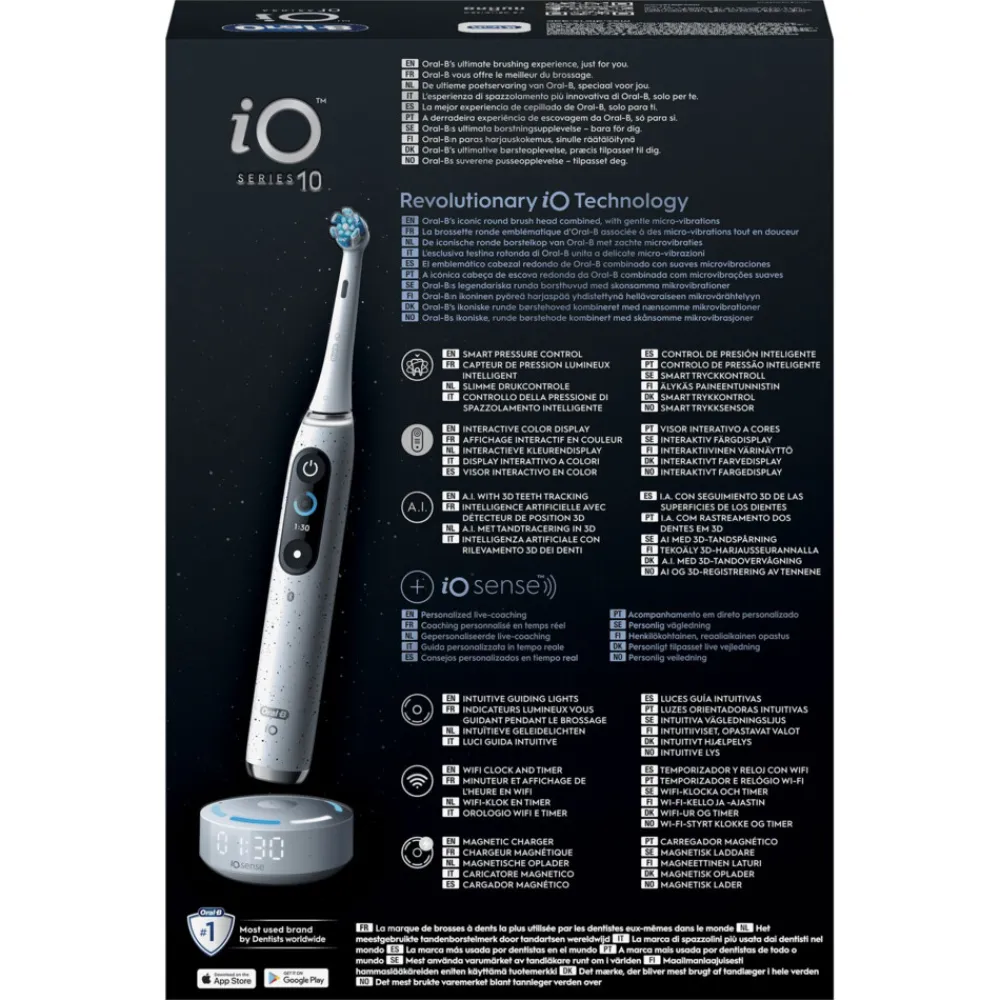 Tandenborstels<Oral-B Elektrische Tandenborstel iO 10 Wit