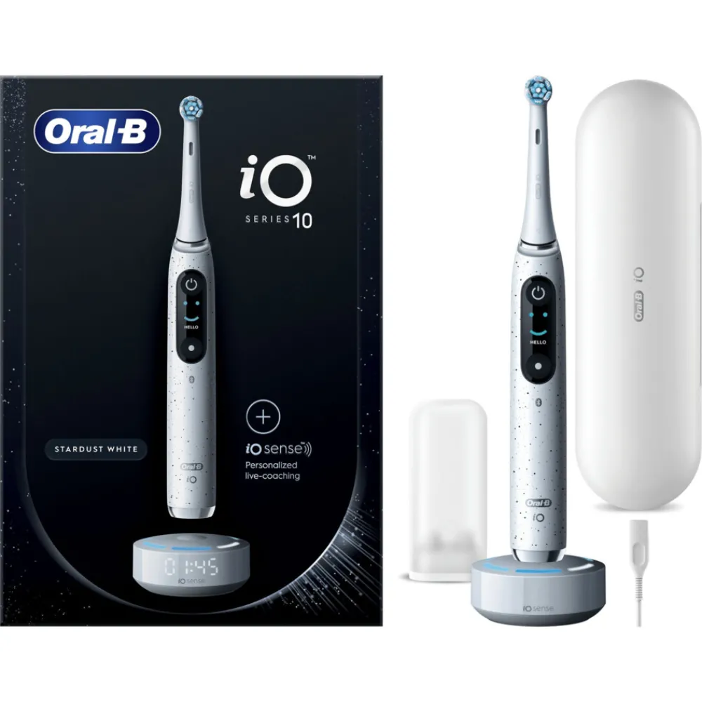 Tandenborstels<Oral-B Elektrische Tandenborstel iO 10 Wit