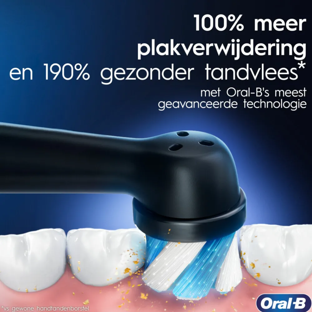 Tandenborstels<Oral-B Elektrische Tandenborstel iO 8 Duo Violet & Zwart 1 set
